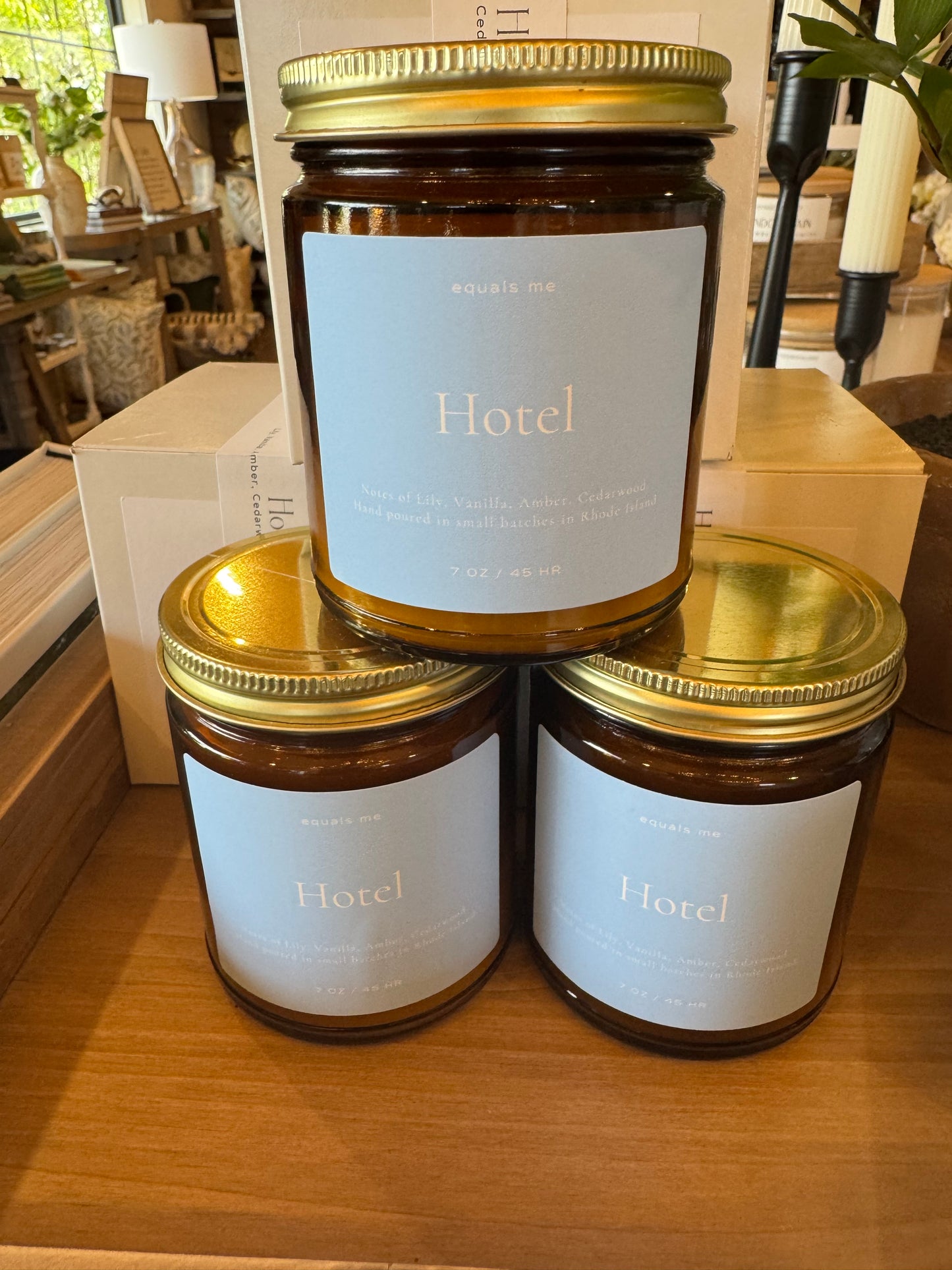 Hotel | 7 oz Luxury Candle | Home Decor | Wood Wick