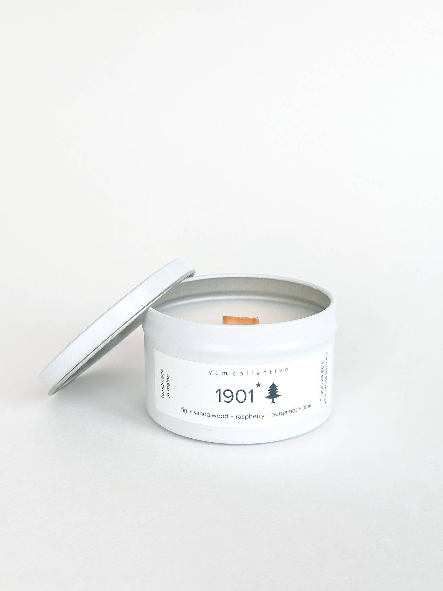 Wild One - 5 oz Rosemary + Sage Cream Tin Candle
