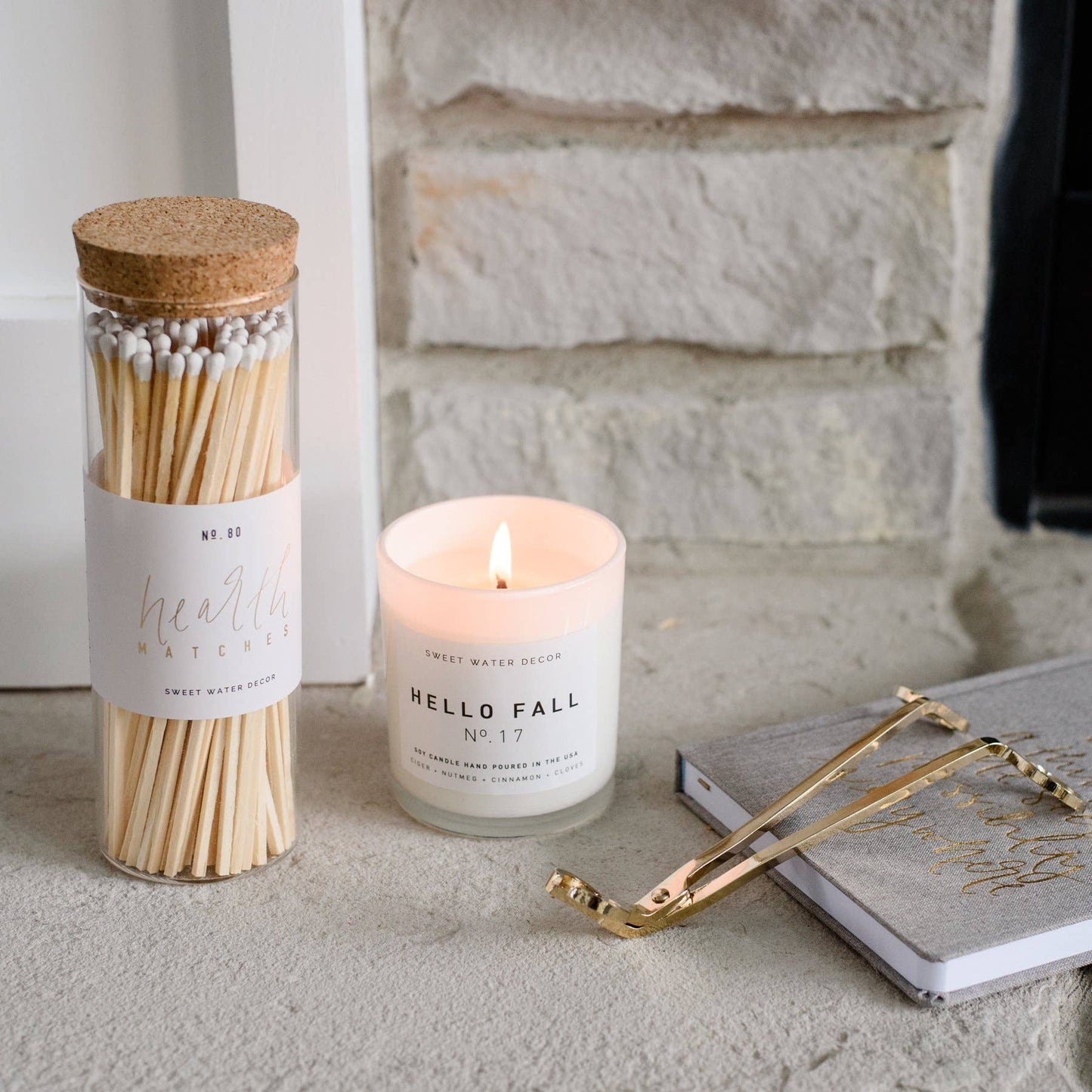 Gold Candle Care Kit - Home Decor & Gifts