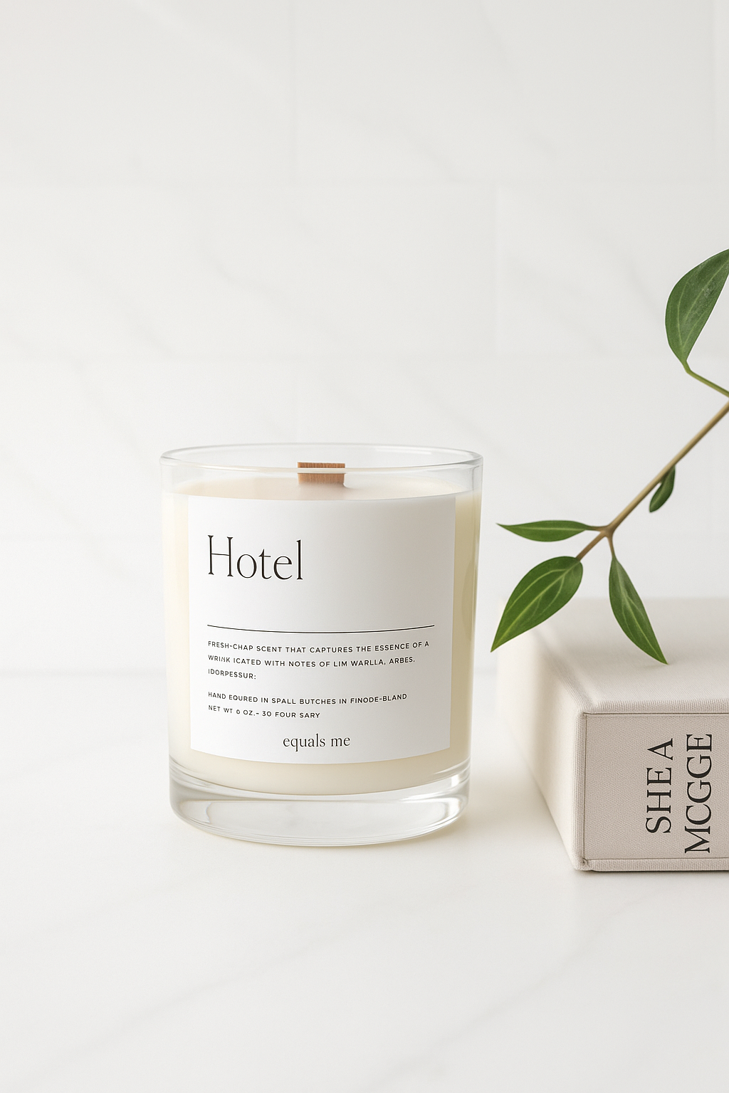 BEST Seller Hotel | 8.5 oz Luxury Candle | Wood Wick