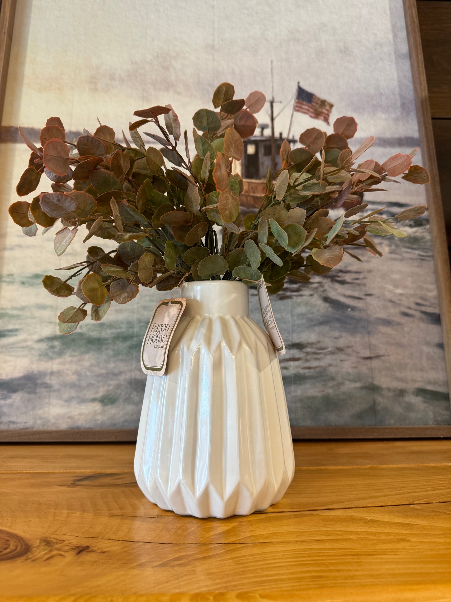 Matte White - Ceramic Vase Large