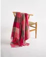 Pink Fields Lambswool Throw