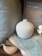 6.1" WHITE CERAMIC VASE