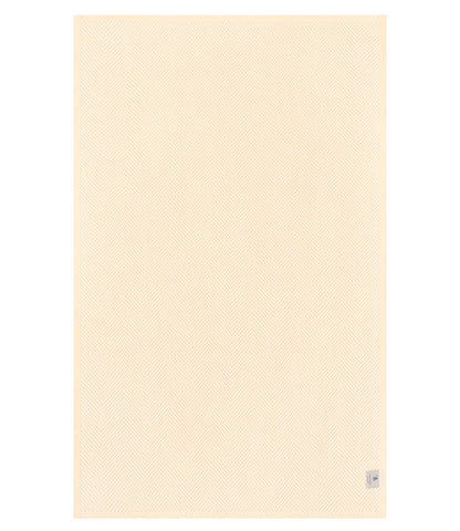 Harborview Herringbone Cream Blanket