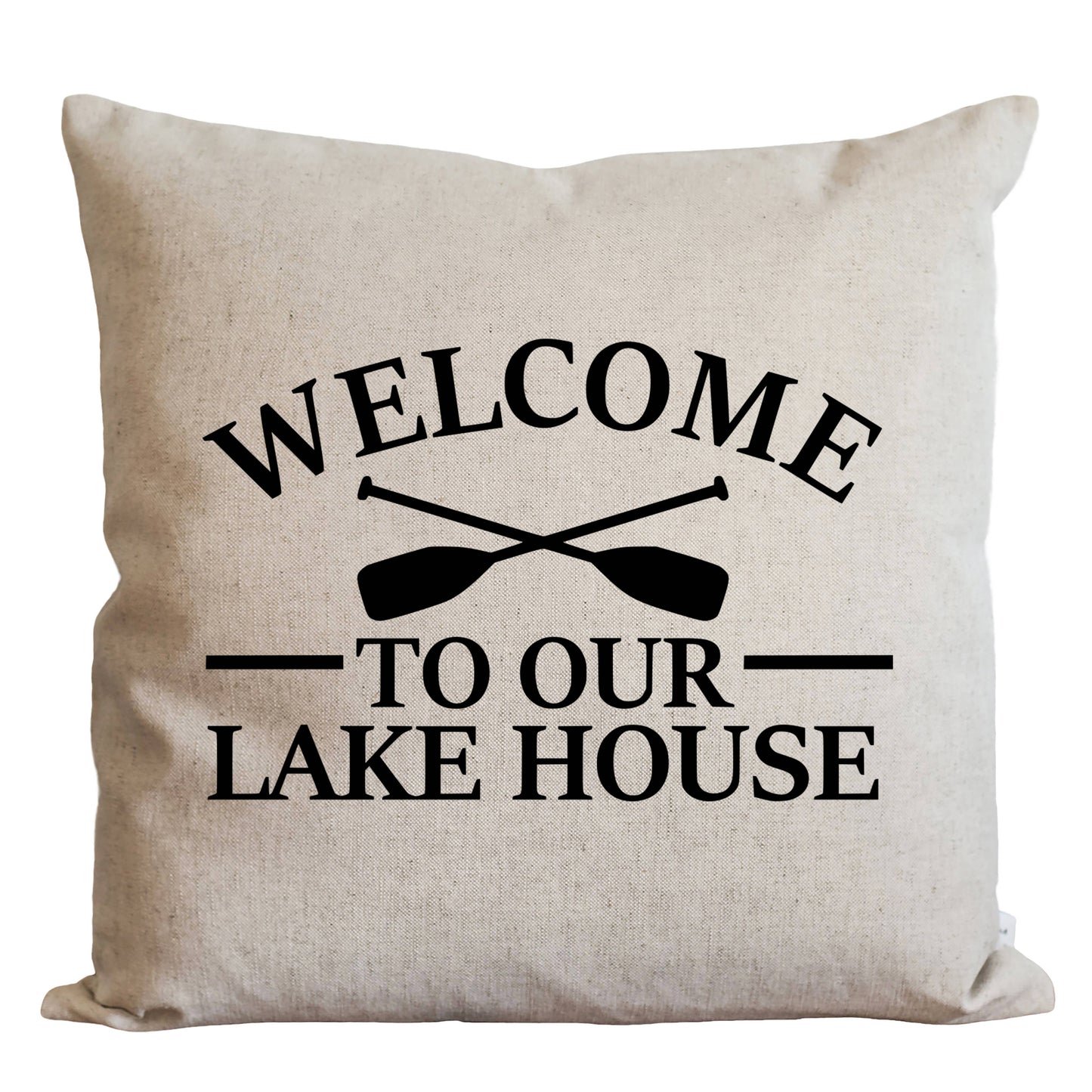 Welcome Lake Pillow Cover
