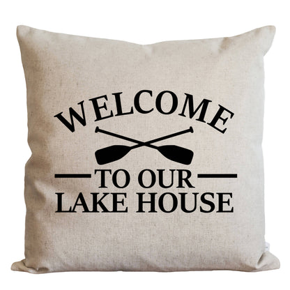 Welcome Lake Pillow Cover