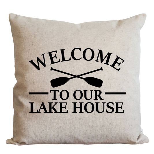 Welcome Lake Pillow Cover