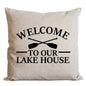 Welcome Lake Pillow Cover