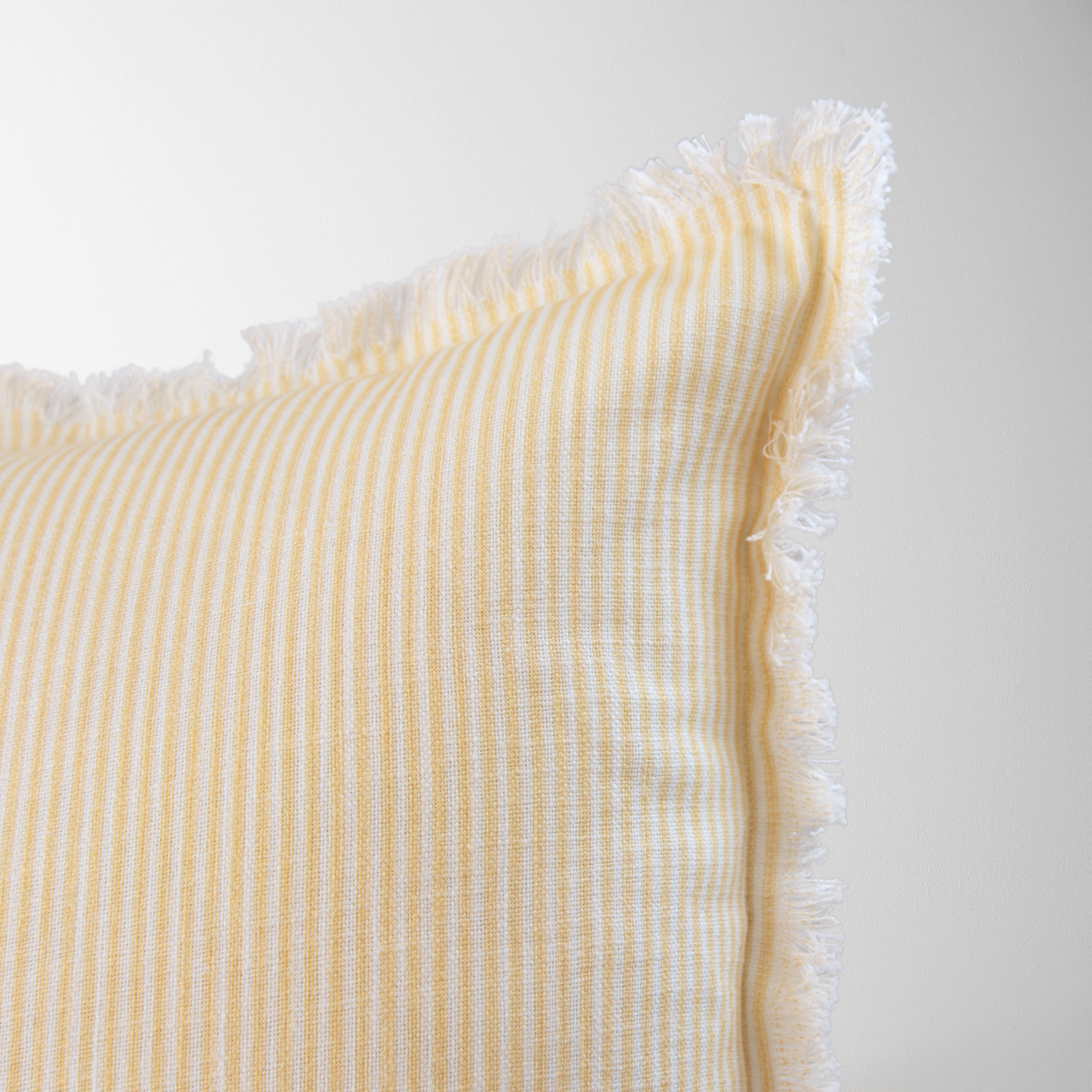 Magnolia Ticking Stripe Pillow Cover 22x22