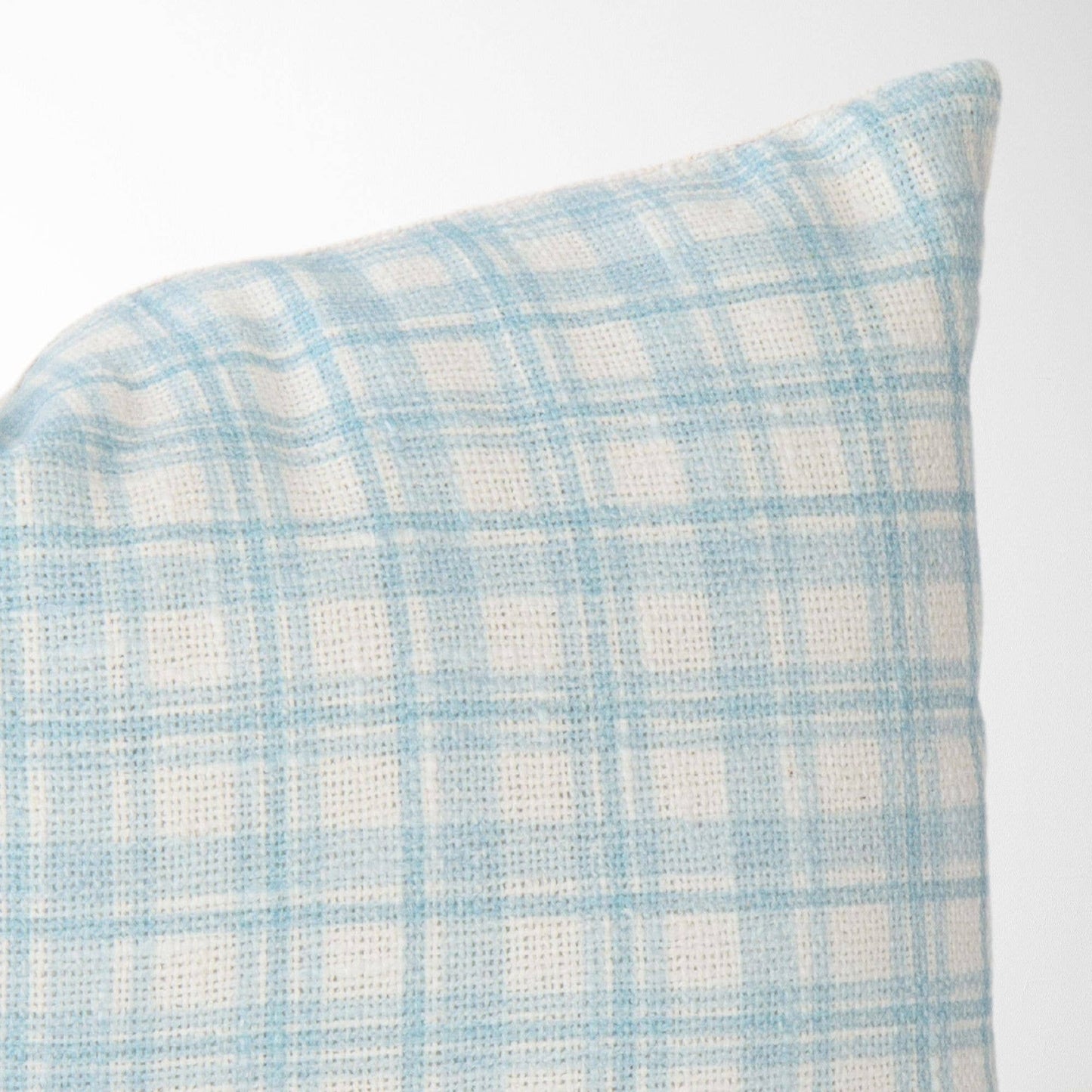 Freya Plaid Lumbar Pillow Cover – Decorative, Soft Fabric