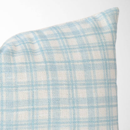 Freya Plaid Lumbar Pillow Cover – Decorative, Soft Fabric