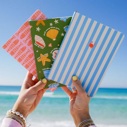 Coastal Fishy Soft Flex Perfect Bound Journal