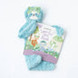 Blueberry Sloth Snuggler & Interactive Hardcover Book