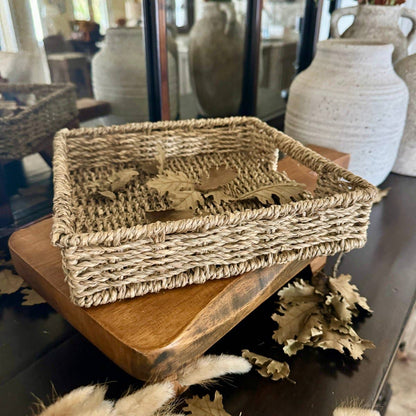 WG-1009 - Square Seagrass Tray