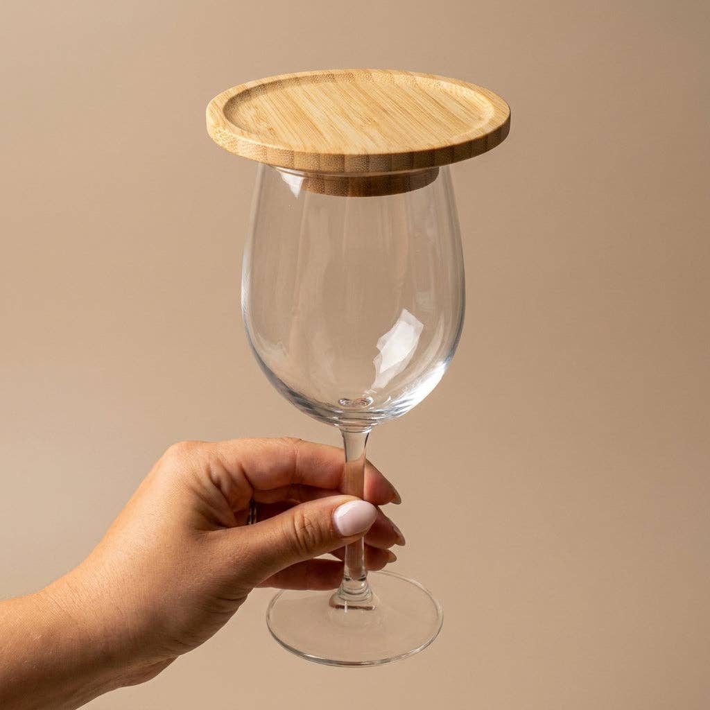 Bamboo Wine Glass Charcuterie Topper | NEW!!!