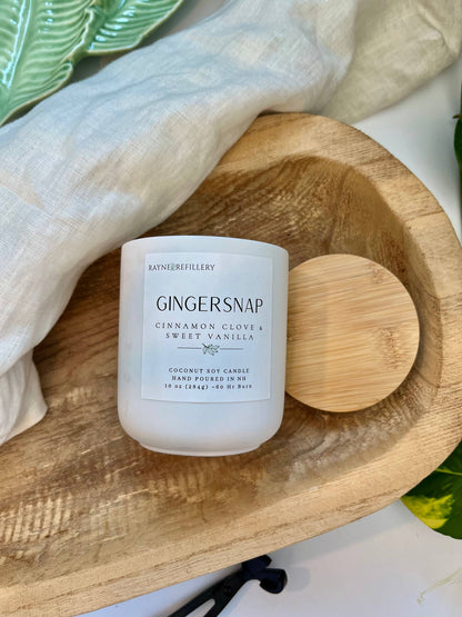 The Granite Vessel -  Coconut Soy Wax Candle: Spa Voice