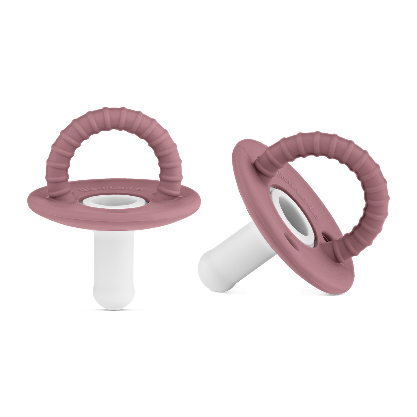 Stage Two Halo Pacifier: Plum+Clear