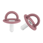 Stage Two Halo Pacifier: Plum+Clear