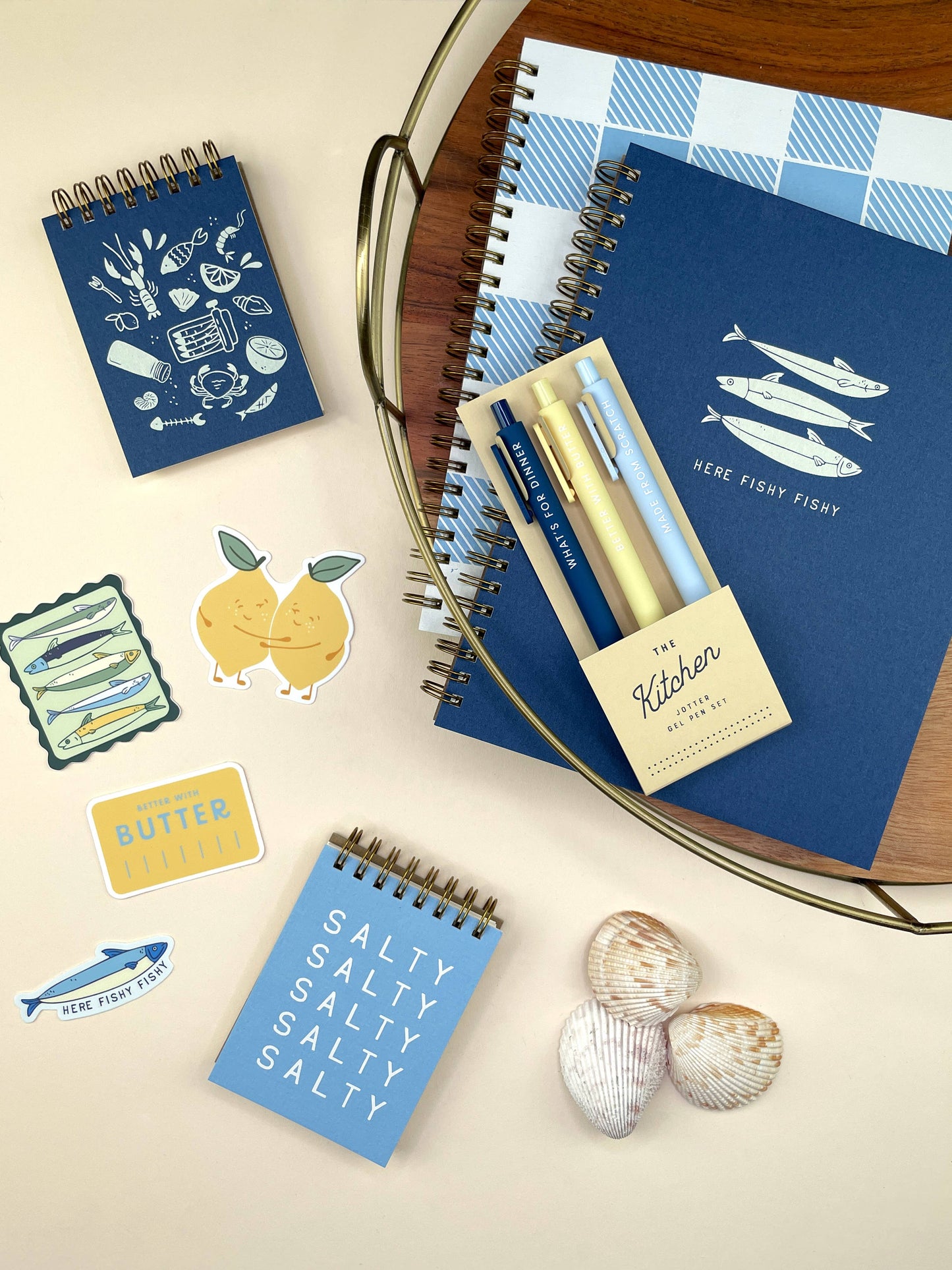 Salty Salty Mini Jotter Notebook