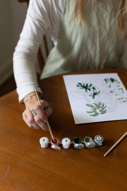 East Coast Lighthouses Paint-By-Numbers kit