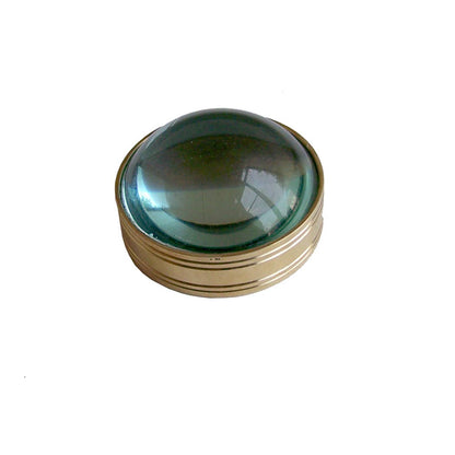 Polished Brass Desk Magnifier - 2-1/8"