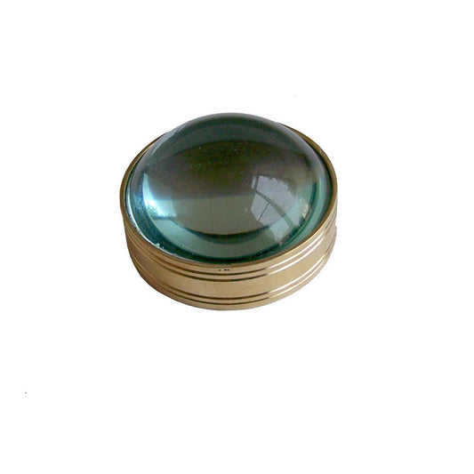 Polished Brass Desk Magnifier - 2-1/8"