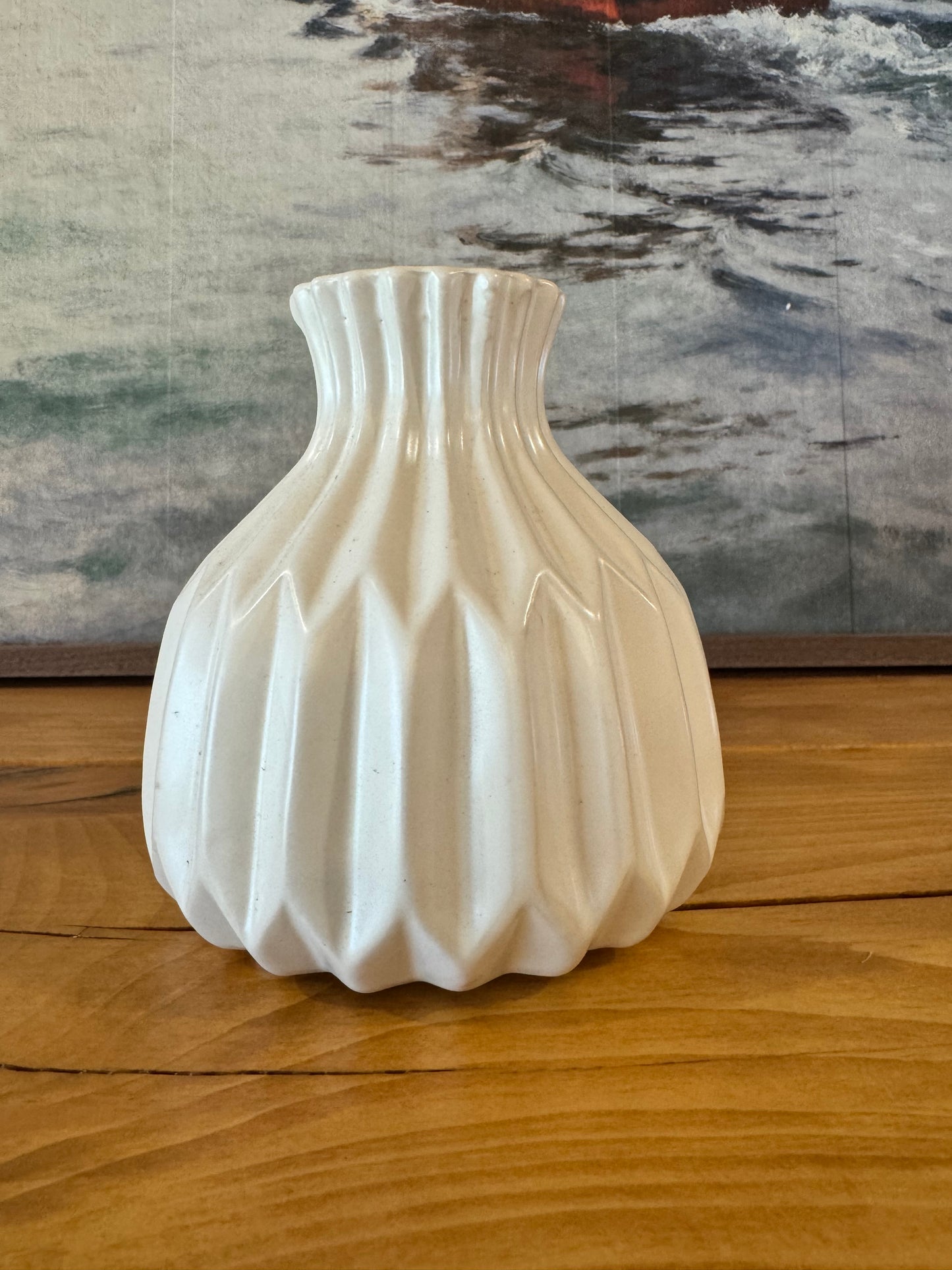 Matte White - Ceramic Vase Small