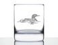 Loon Whiskey Rocks Glass - Loon Bird Gifts and Decor