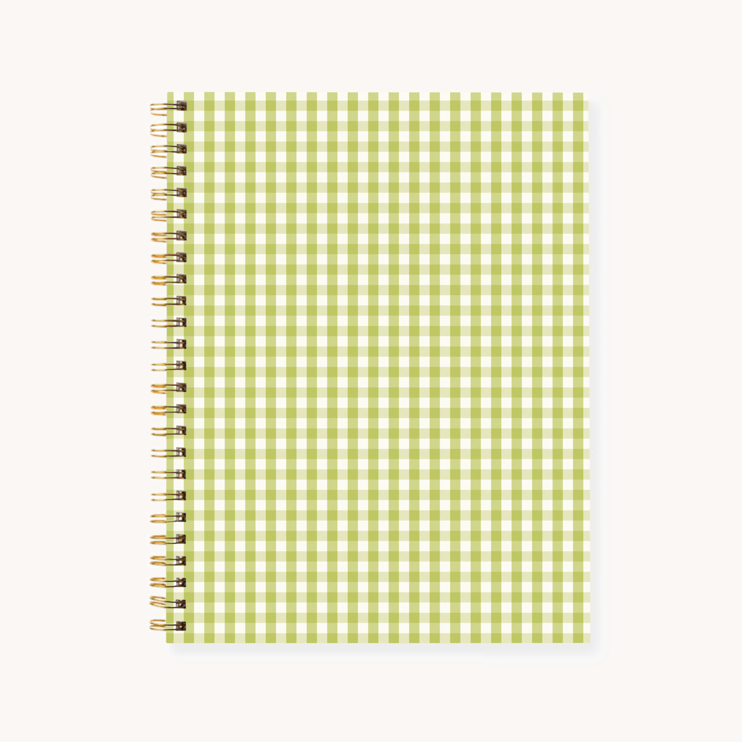 Floral 7x9 Hardcover Spiral Notebook