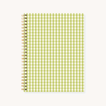 Floral 7x9 Hardcover Spiral Notebook