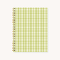 Floral 7x9 Hardcover Spiral Notebook