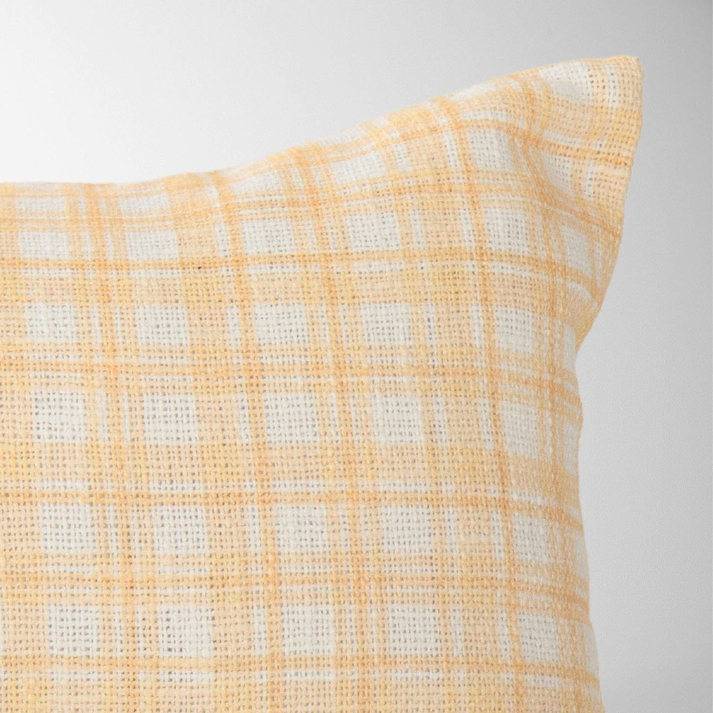 Freya Plaid Lumbar Pillow Cover – Decorative, Soft Fabric