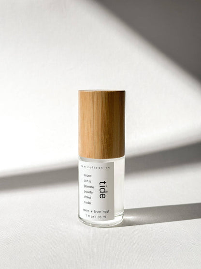 Tide- 1 oz citrus, jasmine, violet, cedar room + linen mist