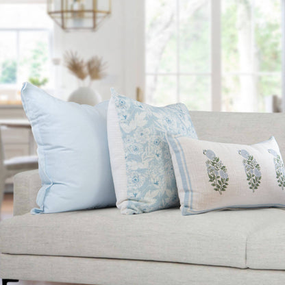 Leah Linen Pillow Cover – Soft, Breathable, Home Decor