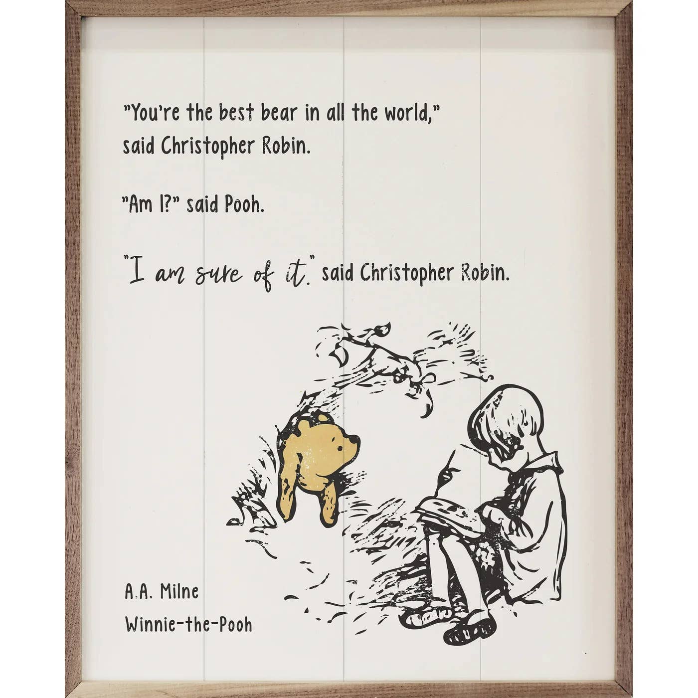 I Am Sure Quote By A A Milne Winnie-The-Pooh