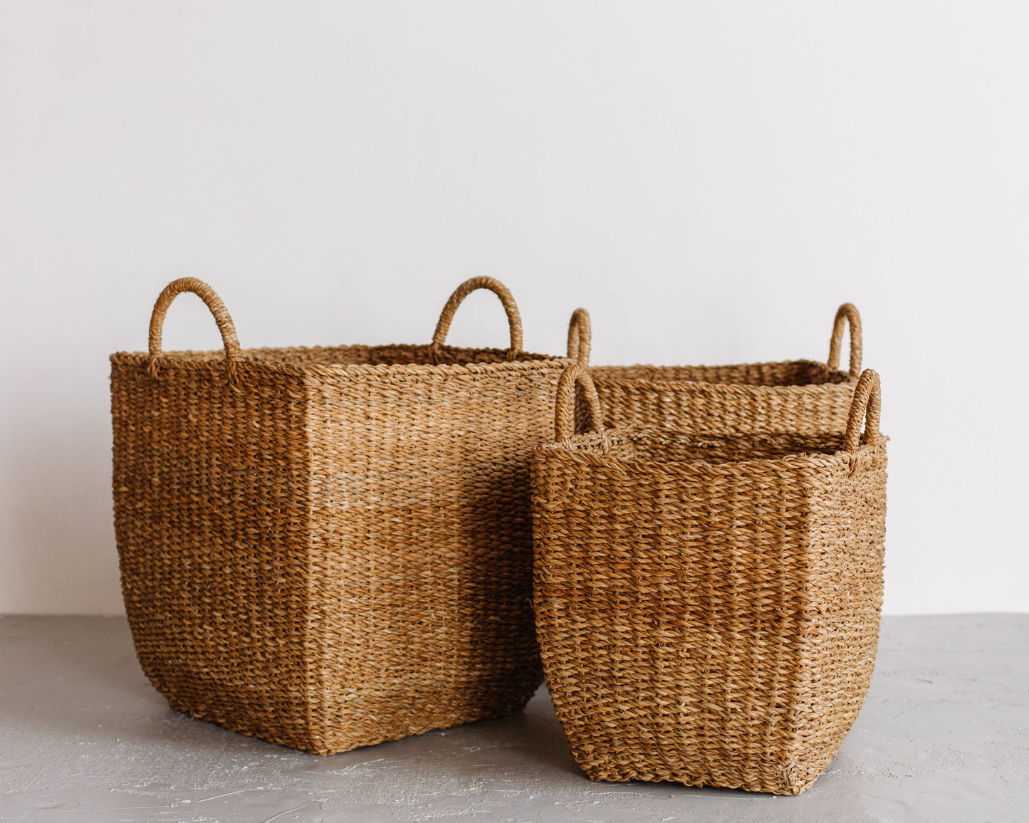 Square Laundry Basket, harvest medium