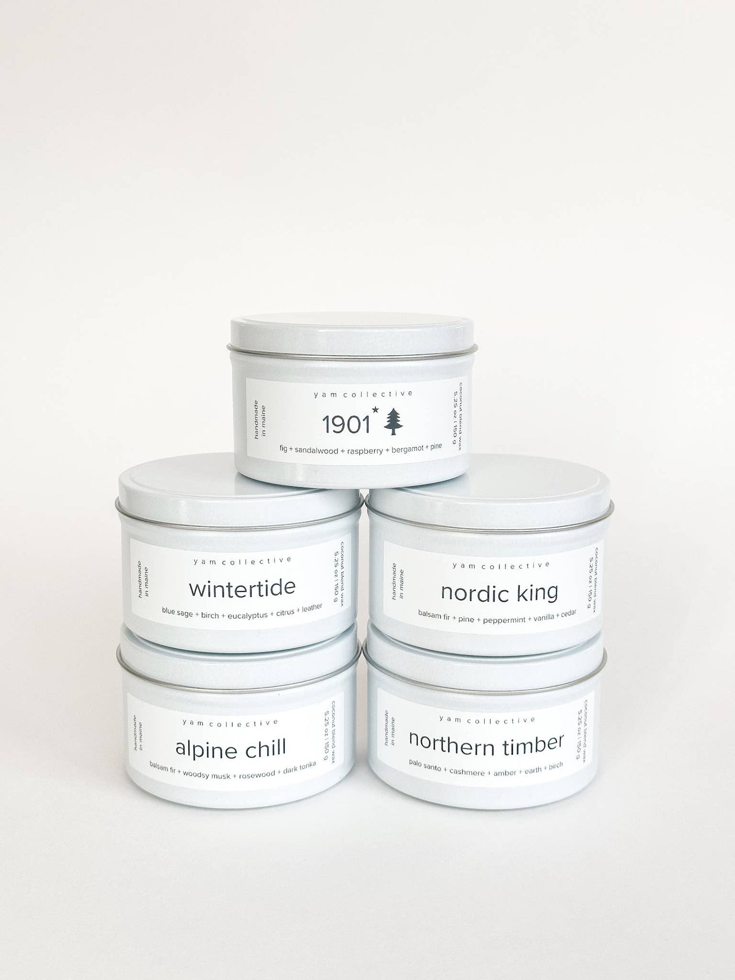 Live Free - 5 oz Lilac + Birch Cream Tin Candle