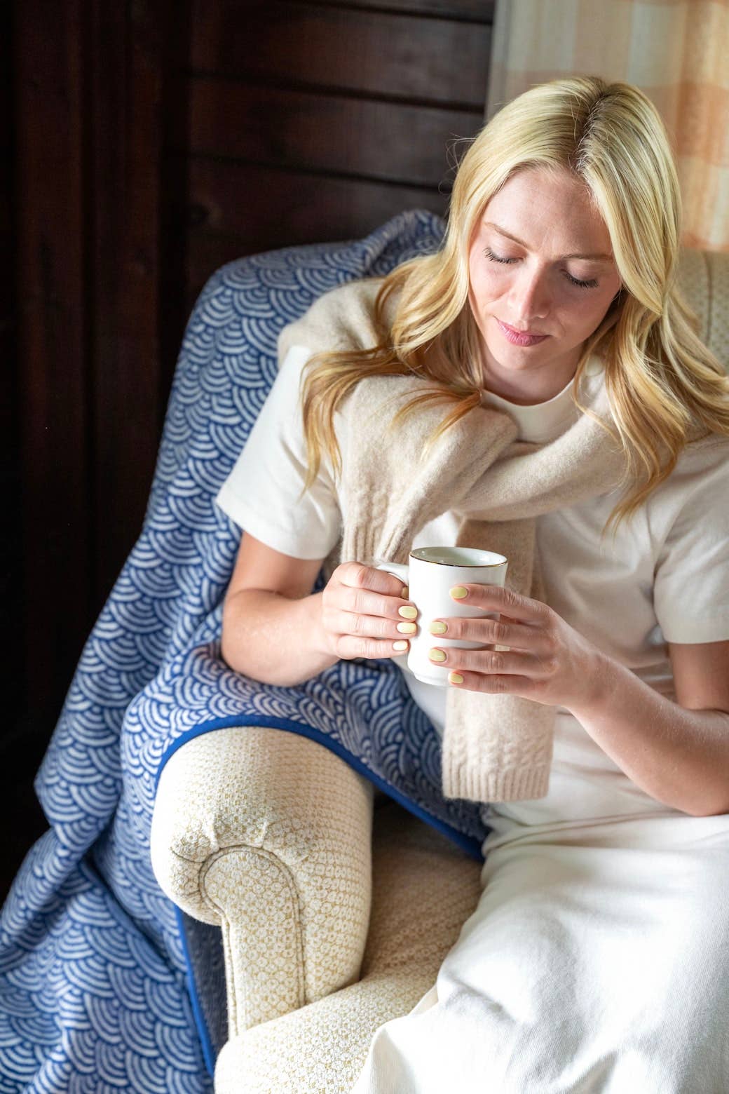 Brewster Scallops Blanket