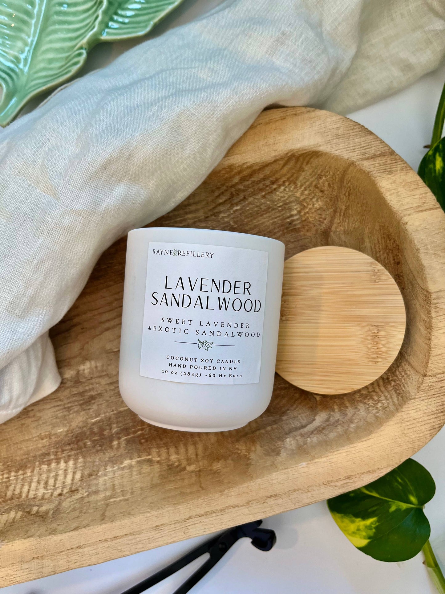 The Granite Vessel -  Coconut Soy Wax Candle: Spa Voice