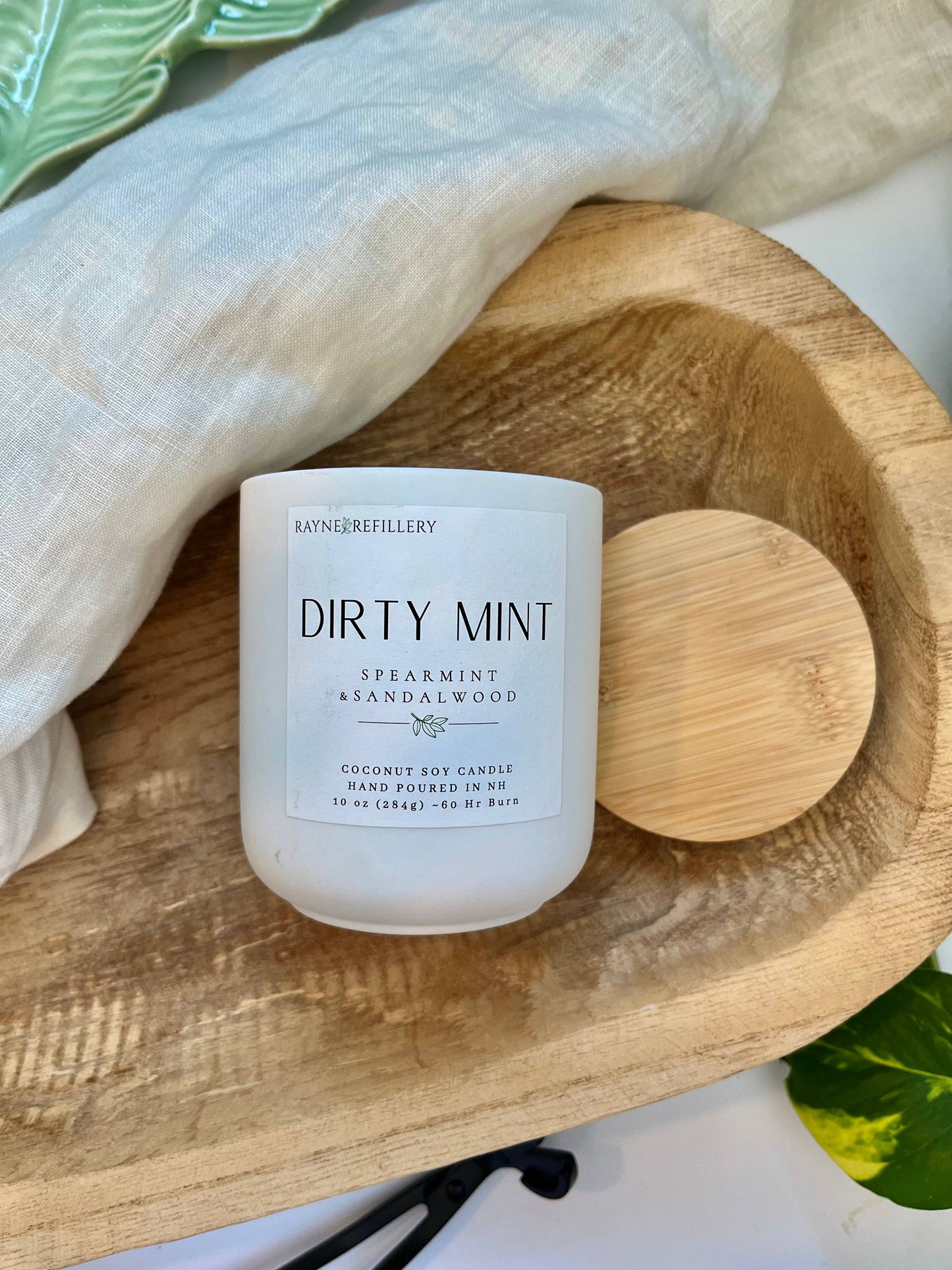 The Granite Vessel -  Coconut Soy Wax Candle: Spa Voice