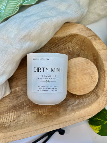 The Granite Vessel -  Coconut Soy Wax Candle: Spa Voice