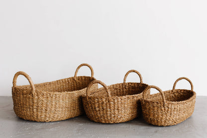 Oval Tray Basket, harvest