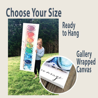 Your City on a Gallery Wrapped Canvas