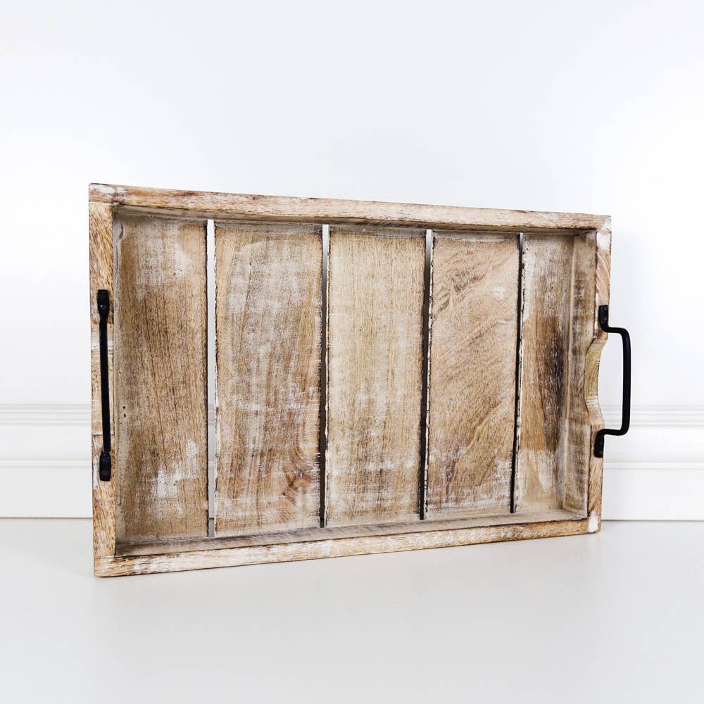 11069 - 18x12, 15x10 Mango wood nested trays, set/2 Thanks
