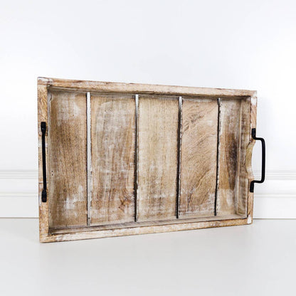 11069 - 18x12, 15x10 Mango wood nested trays, set/2 Thanks