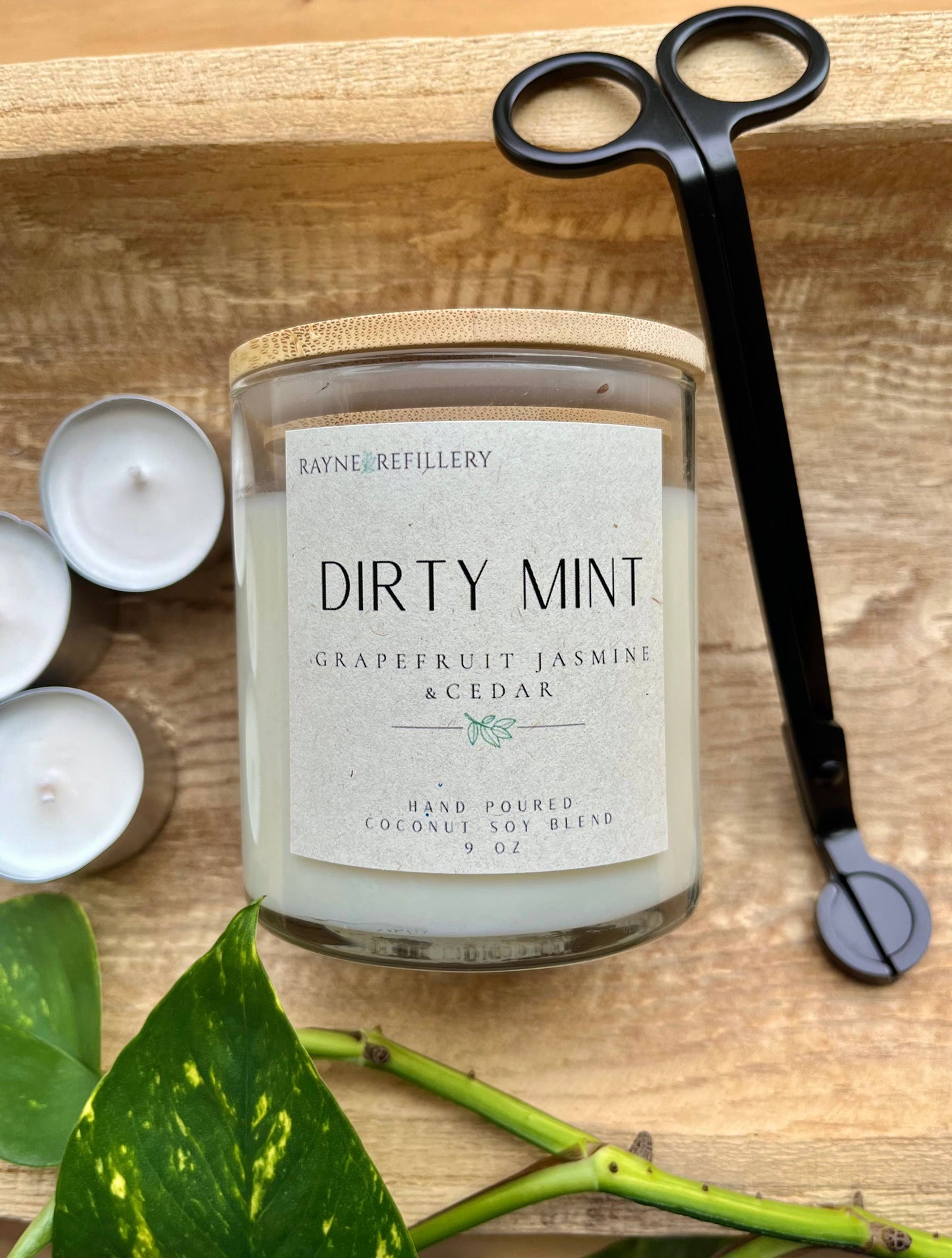 The Concord Vessel - Coconut Soy Wax Candle: White Birch