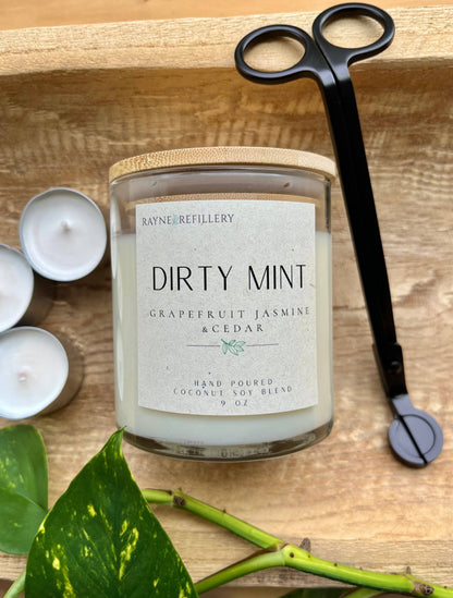 The Concord Vessel - Coconut Soy Wax Candle: White Birch