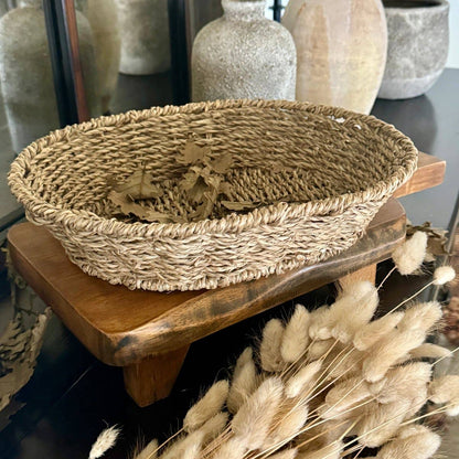 WG-1017 - Oval Seagrass Basket