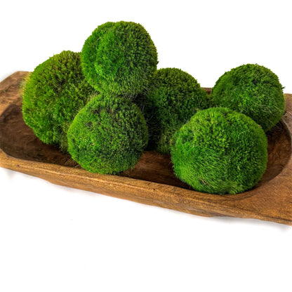 4'' Small Preserved Moss Ball