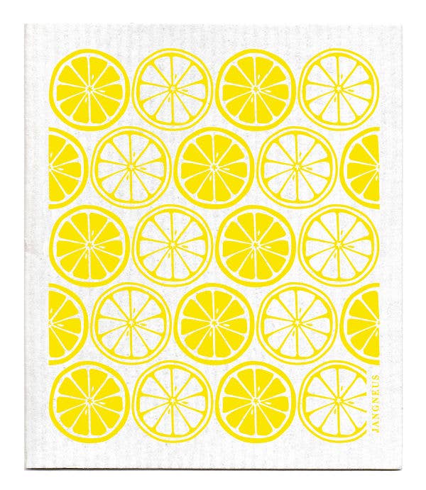 Swedish Dishcloth - Citrus - Yellow